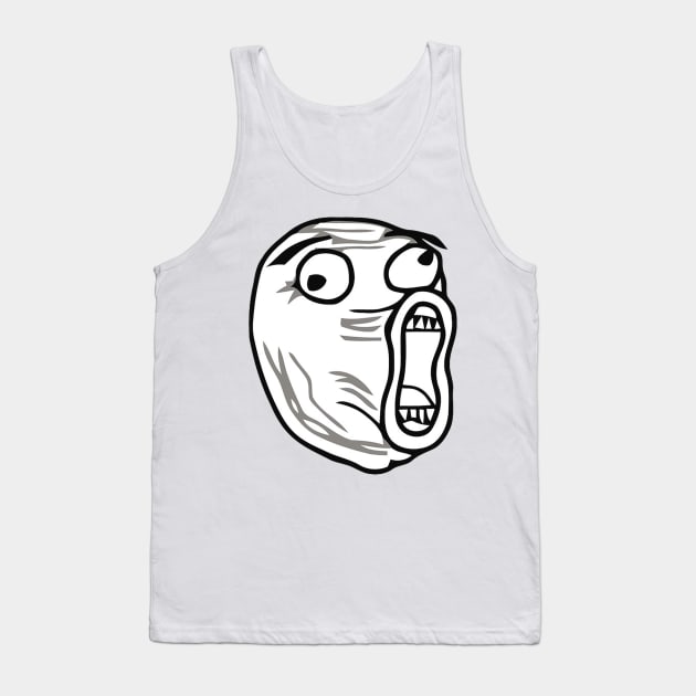 LOL Face Tank Top by FlashmanBiscuit